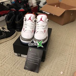 Nike Air Jordan 3 free throw line